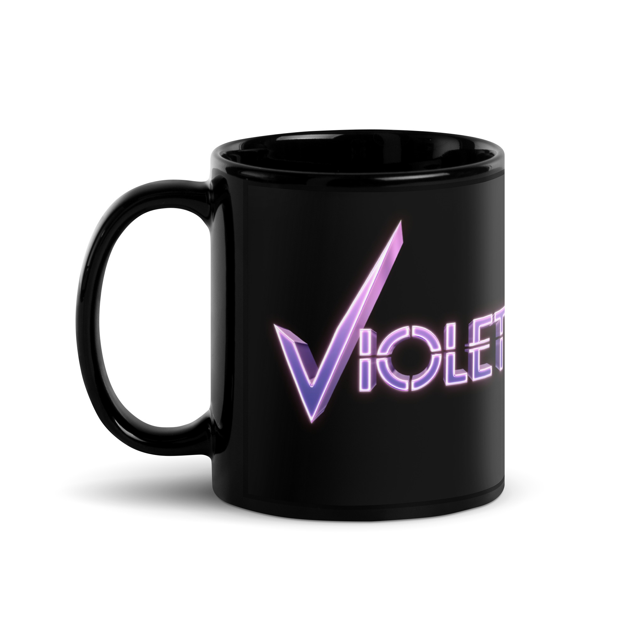 Black Glossy Mug – Bild 2