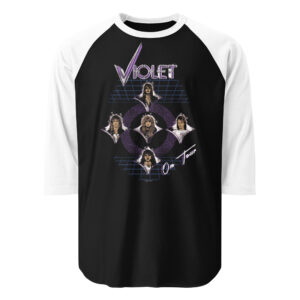 3/4 sleeve raglan shirt