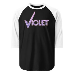 3/4 sleeve raglan shirt